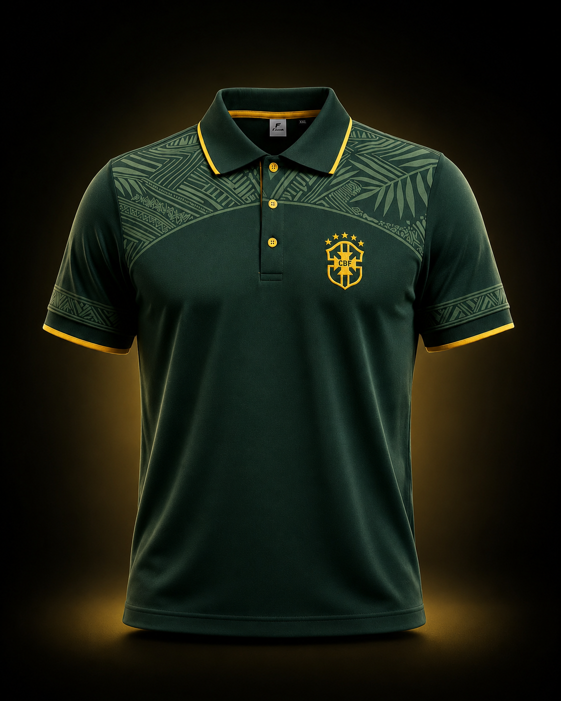 Customized Brazil Jersey Polo